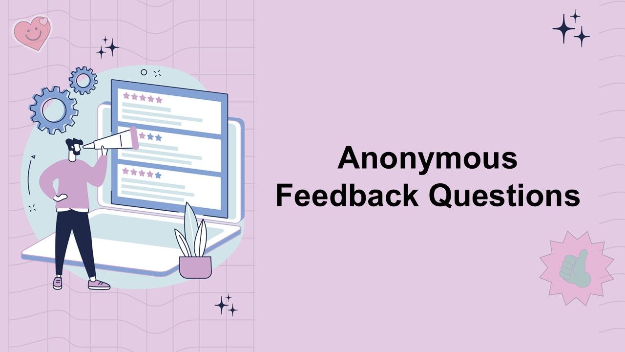 Anonymous Feedback Questions Poll Template