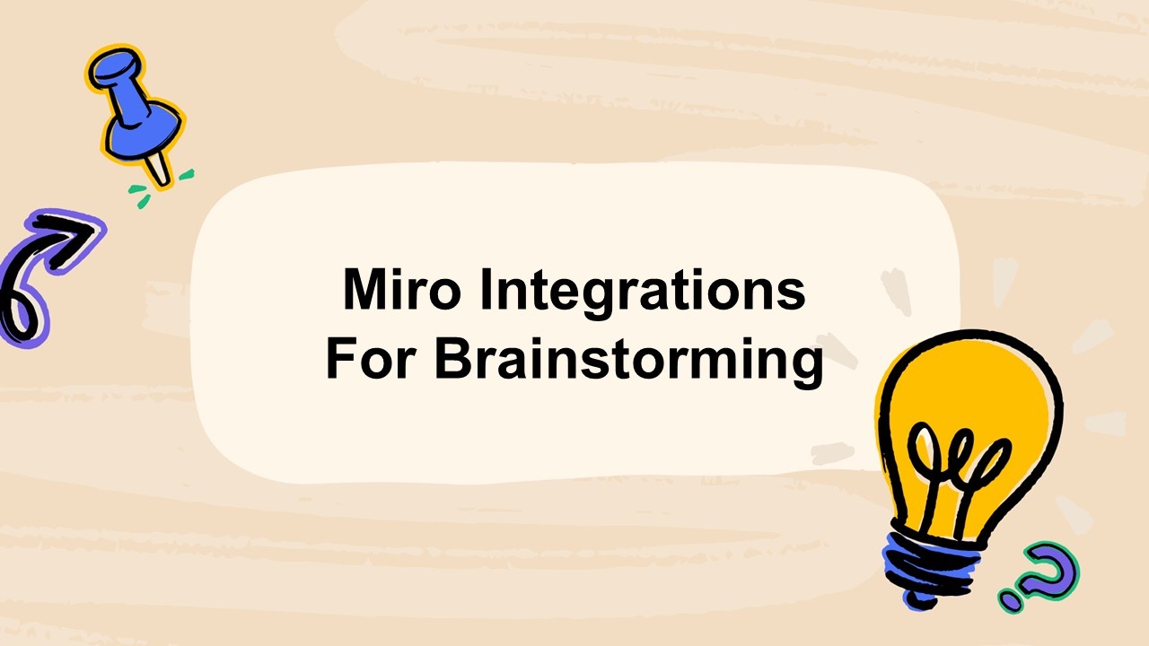 Miro Integrations for Brainstorming Presentation Template