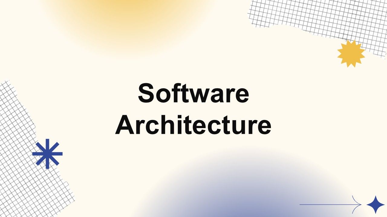 Software Architecture Presentation Template