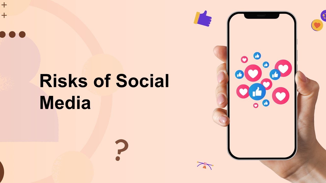Risks of Social Media Presentation Template