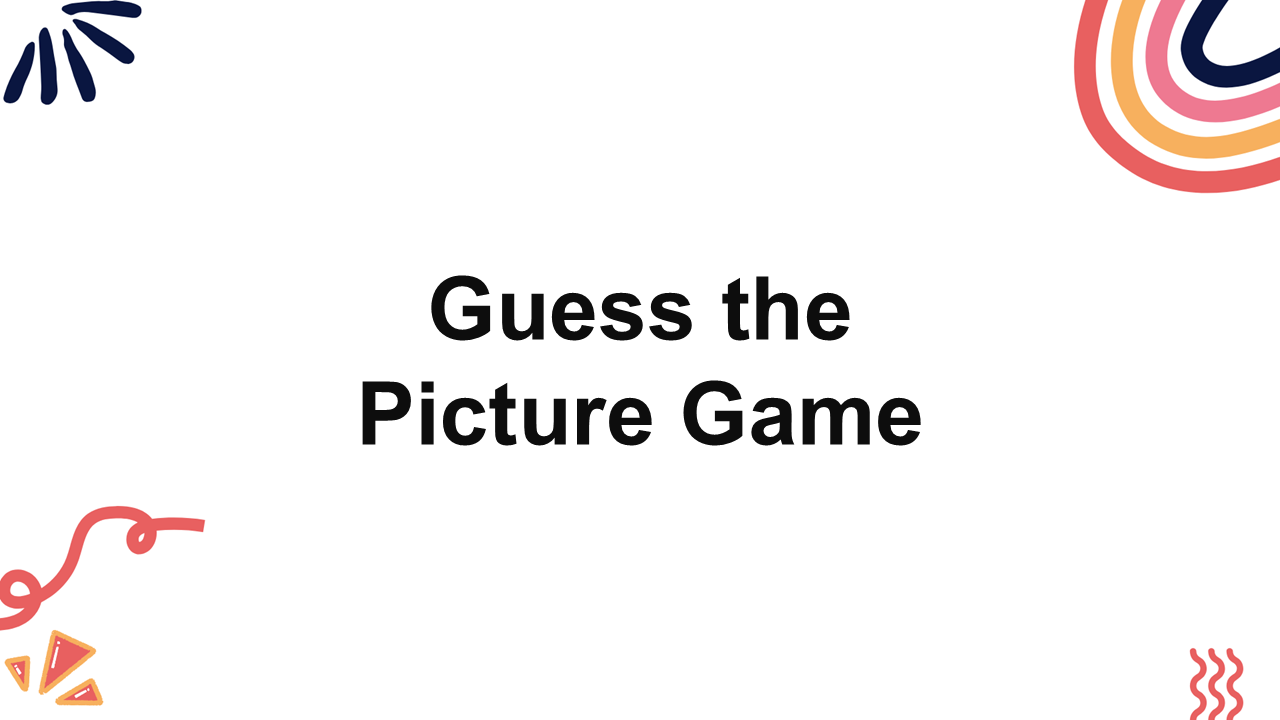 Guess the Picture Game Presentation Template