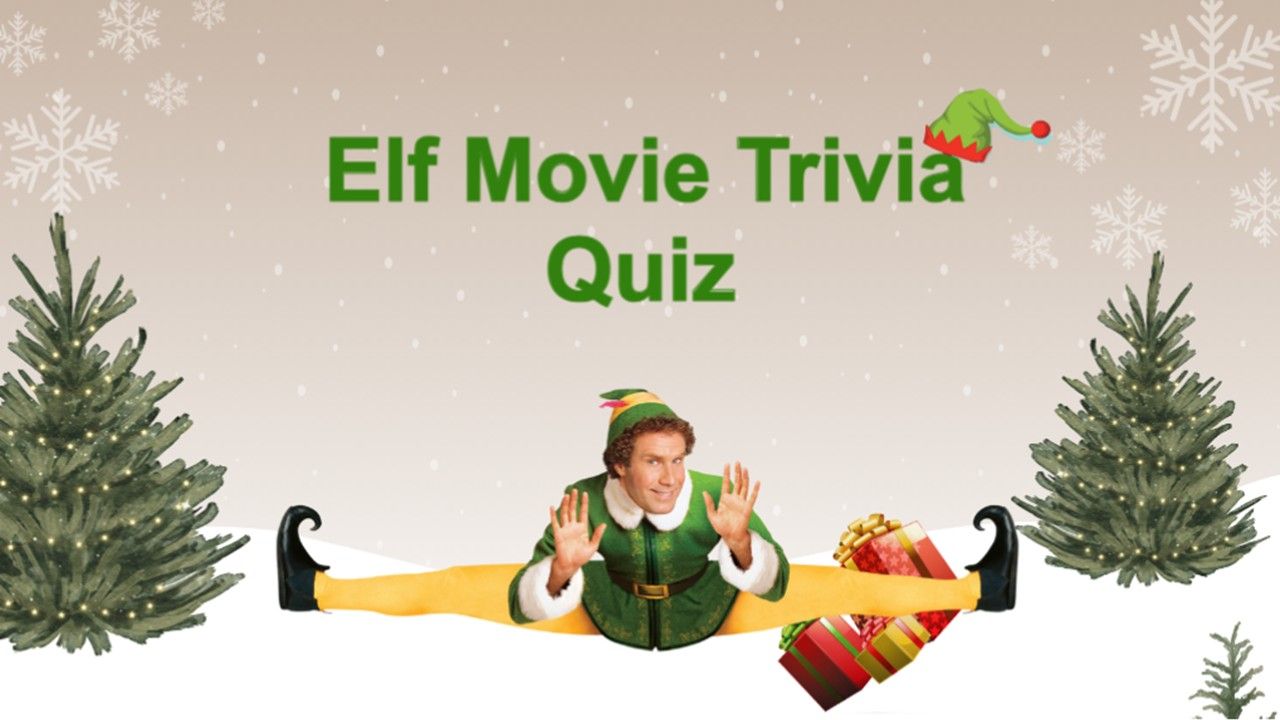 Elf Movie Trivia Quiz Template