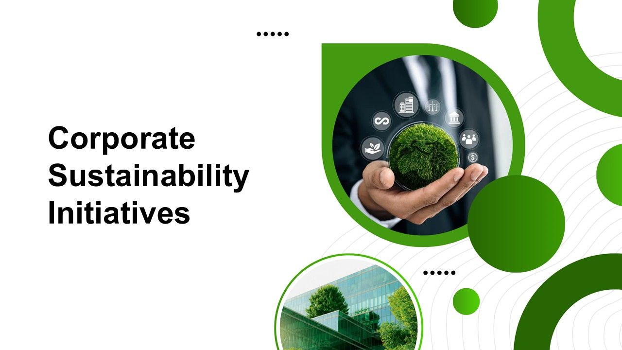 Corporate Sustainability Initiatives Presentation Template