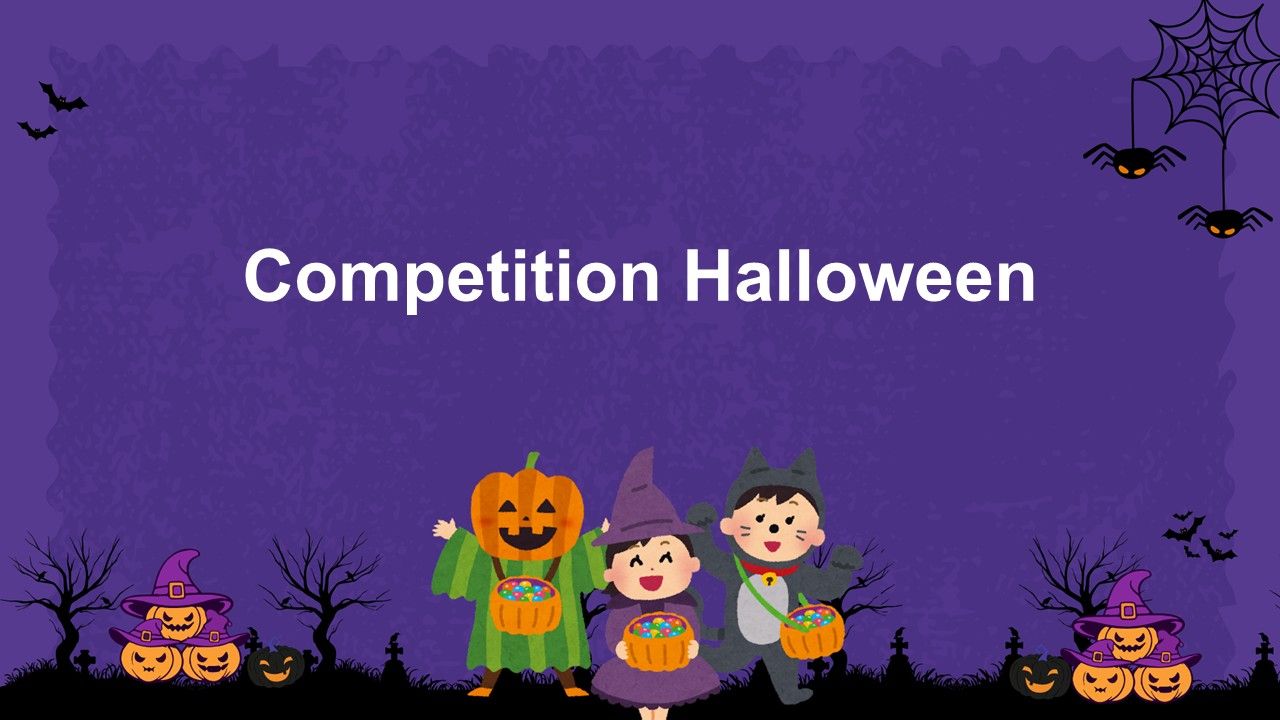 Competition Halloween Presentation Template
