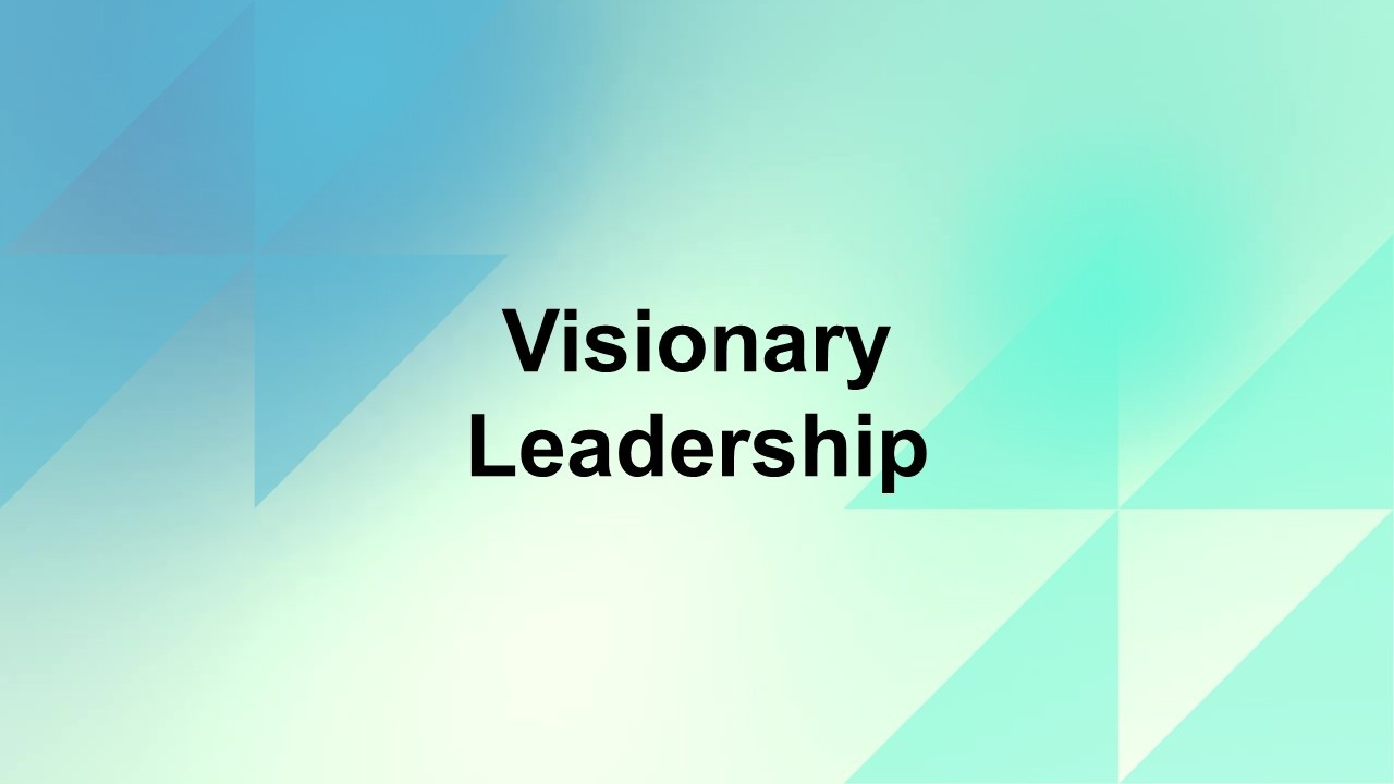 Visionary Leadership Presentation Template