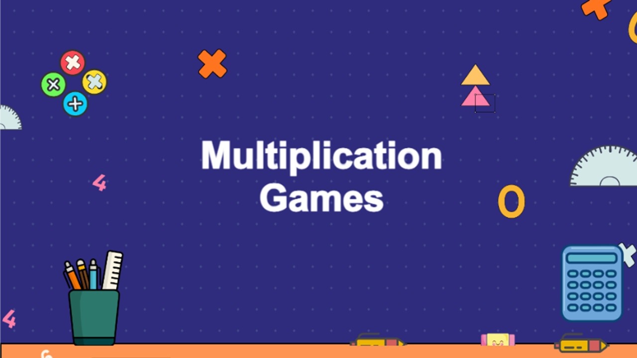 Multiplication Games Presentation Template