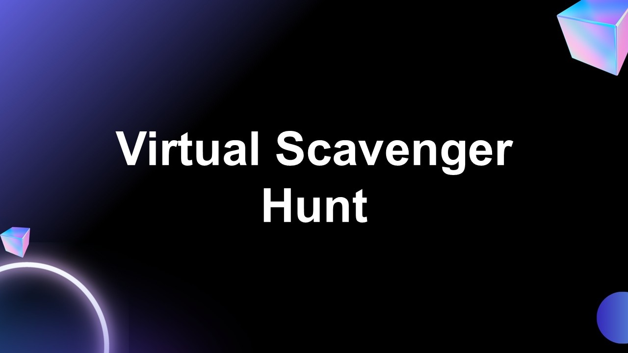 Virtual Scavenger Hunt Presentation Template