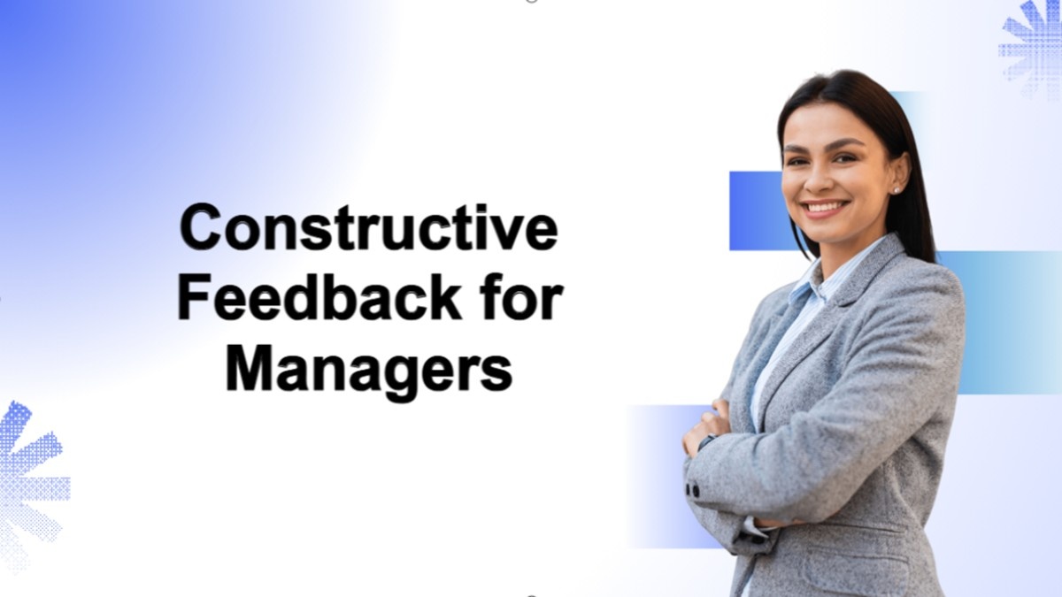 Constructive Feedback for Managers Poll Template