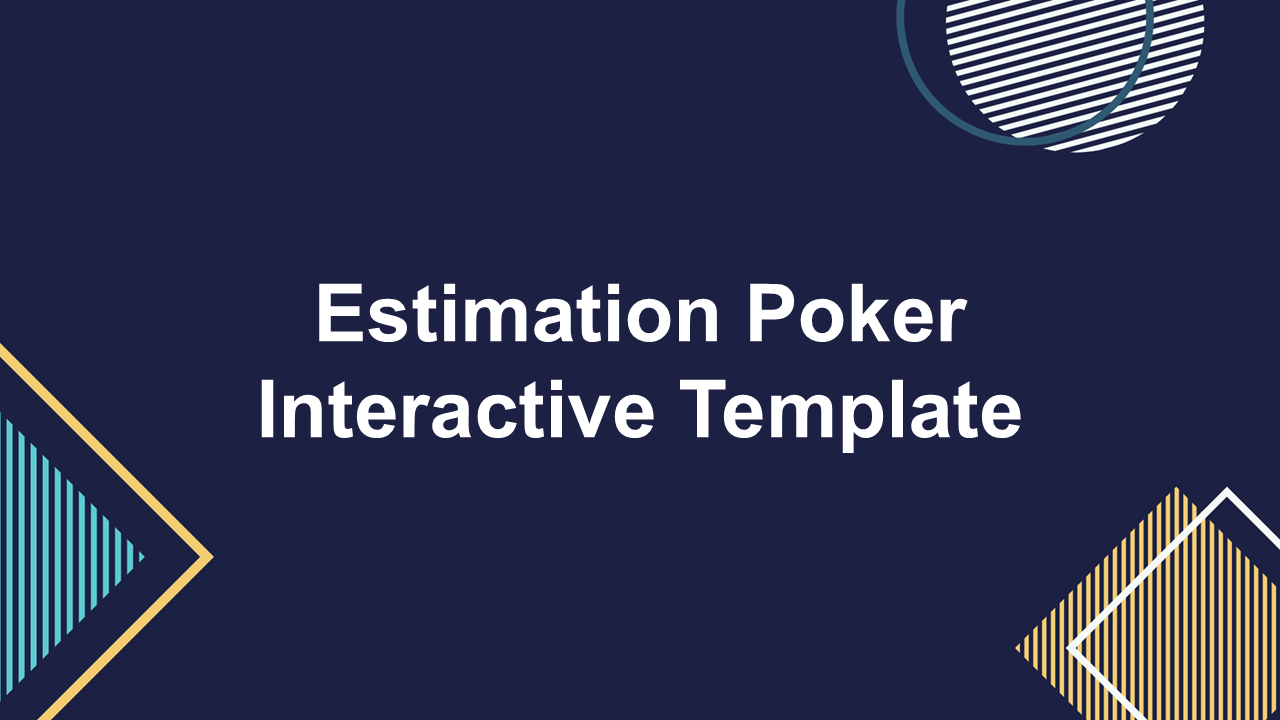 Estimation Poker Interactive Presentation Template