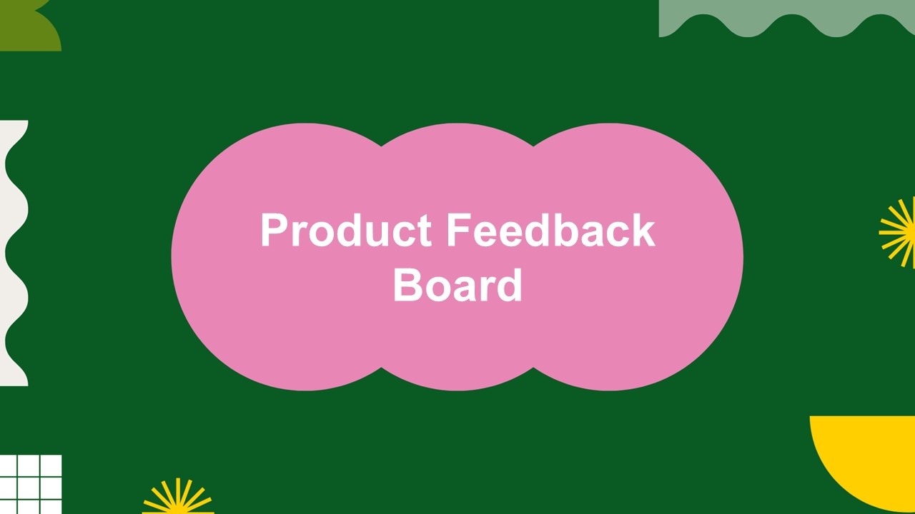 Product Feedback Board Poll Template