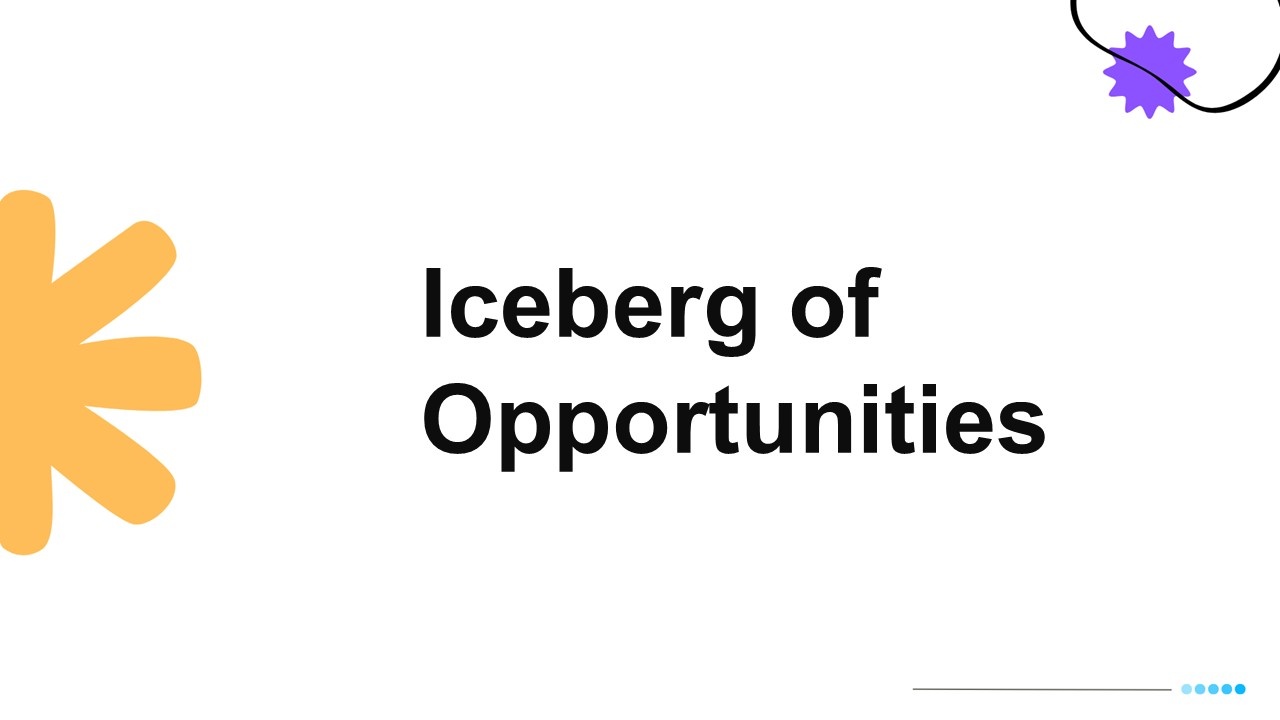 Iceberg of Opportunities Presentation Template