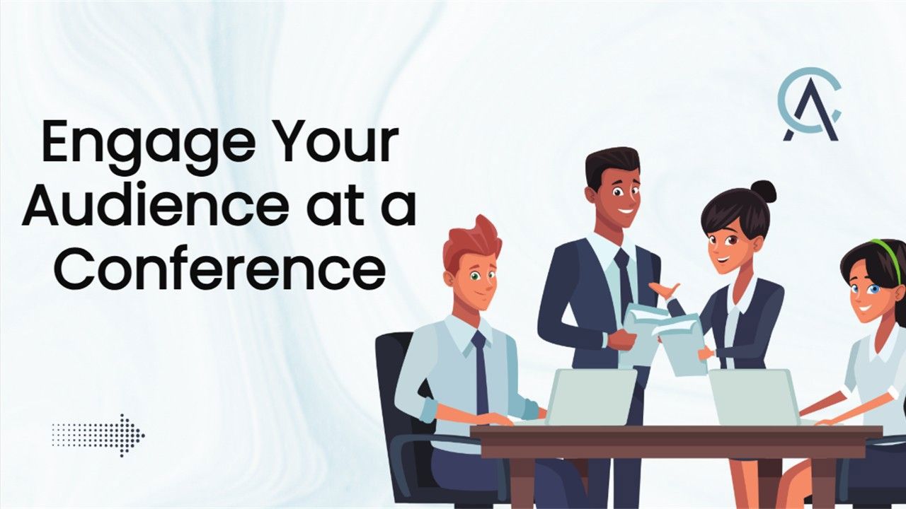 Engage your audience at a conference Presentation Templates