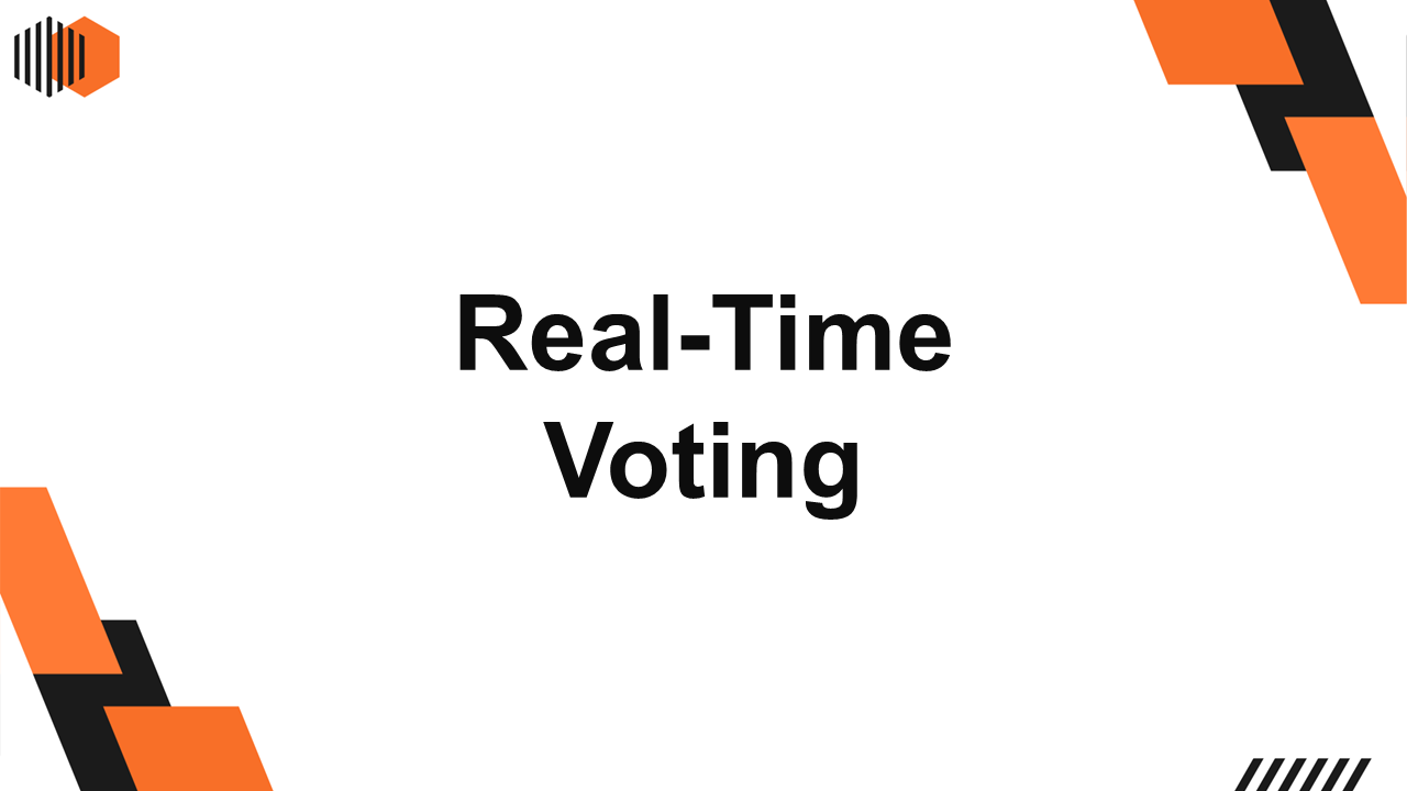 Real-time Voting Presentation Template
