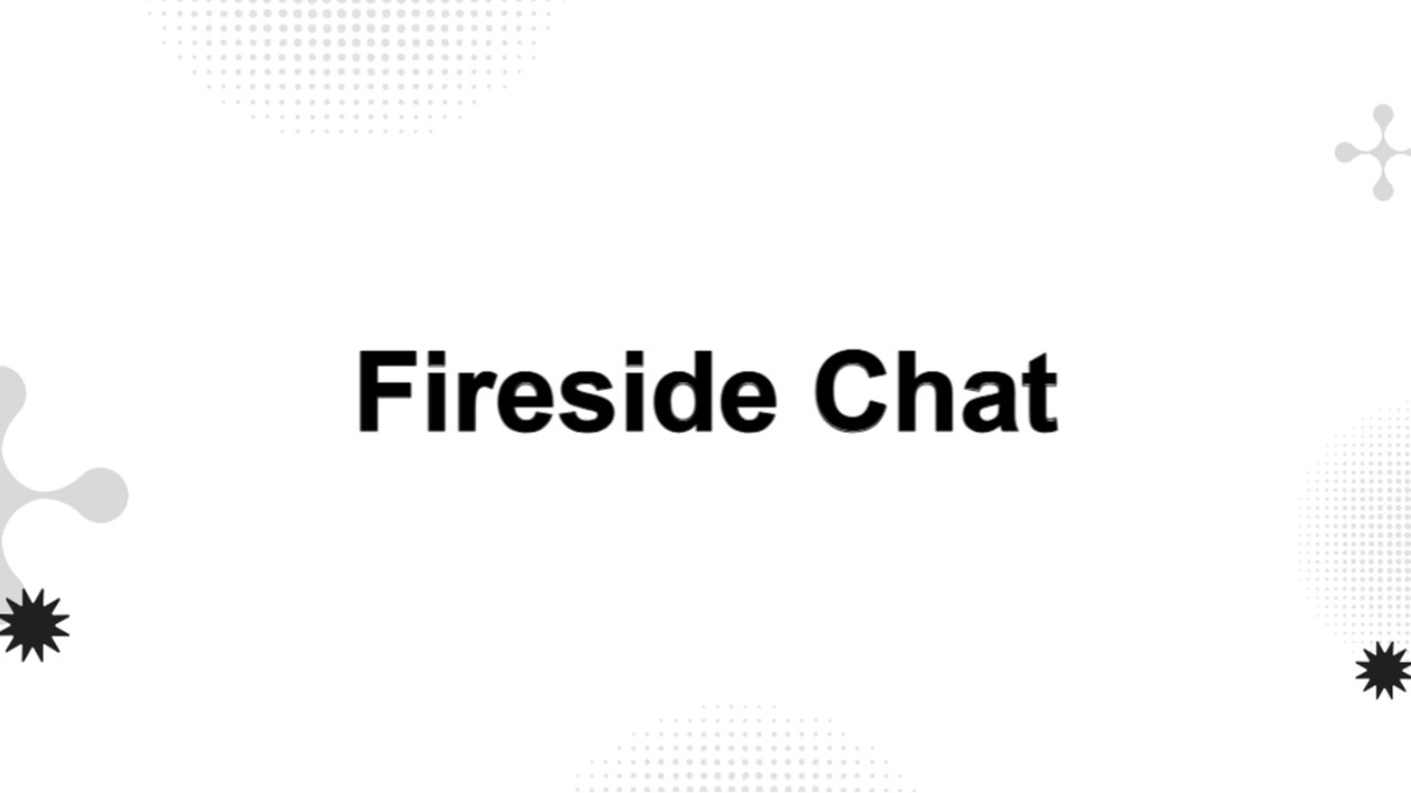Fireside Chat Presentation Template