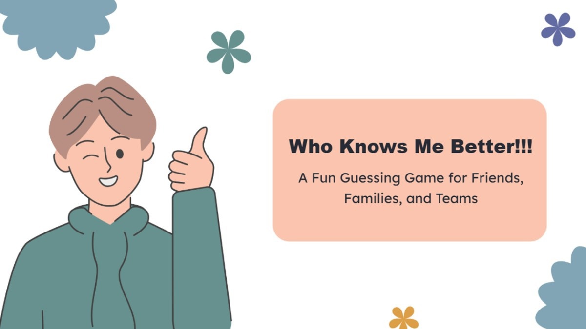 Who Knows Me Better!!! Presentation Templates