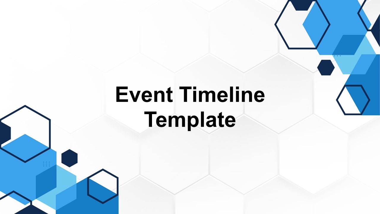 Event Timeline Presentation Template
