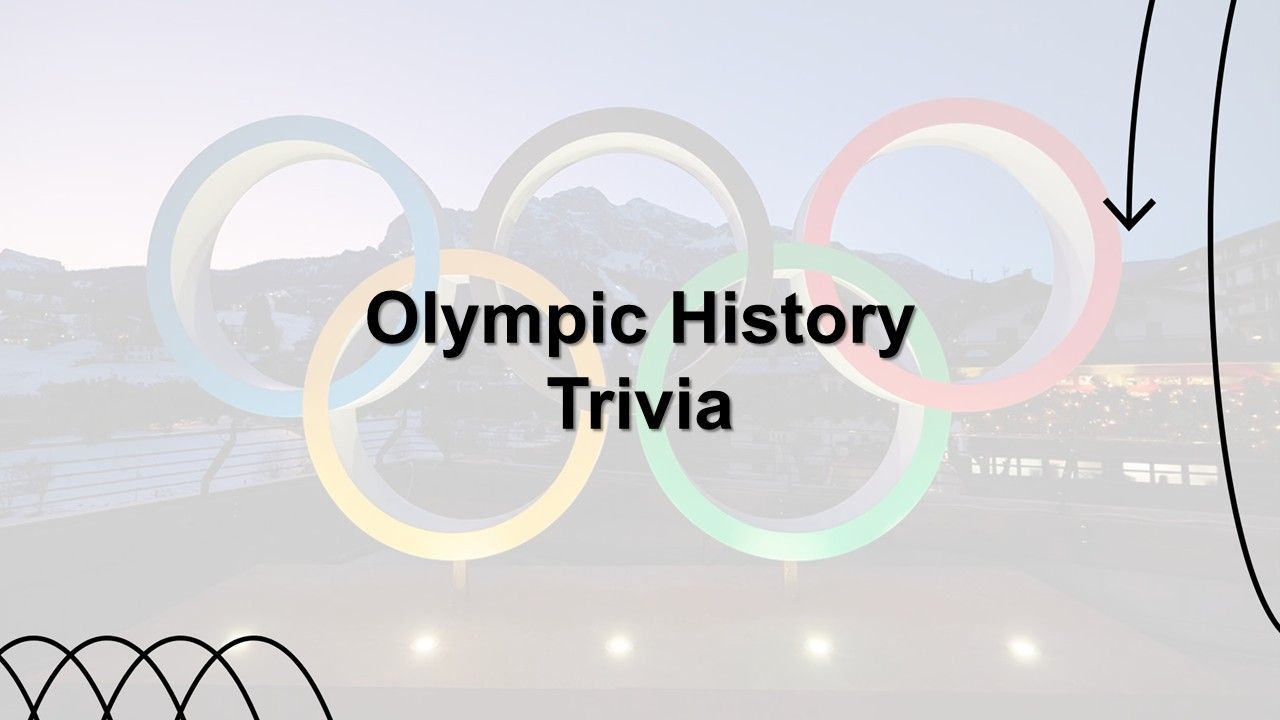 Olympic History Trivia Quiz Template