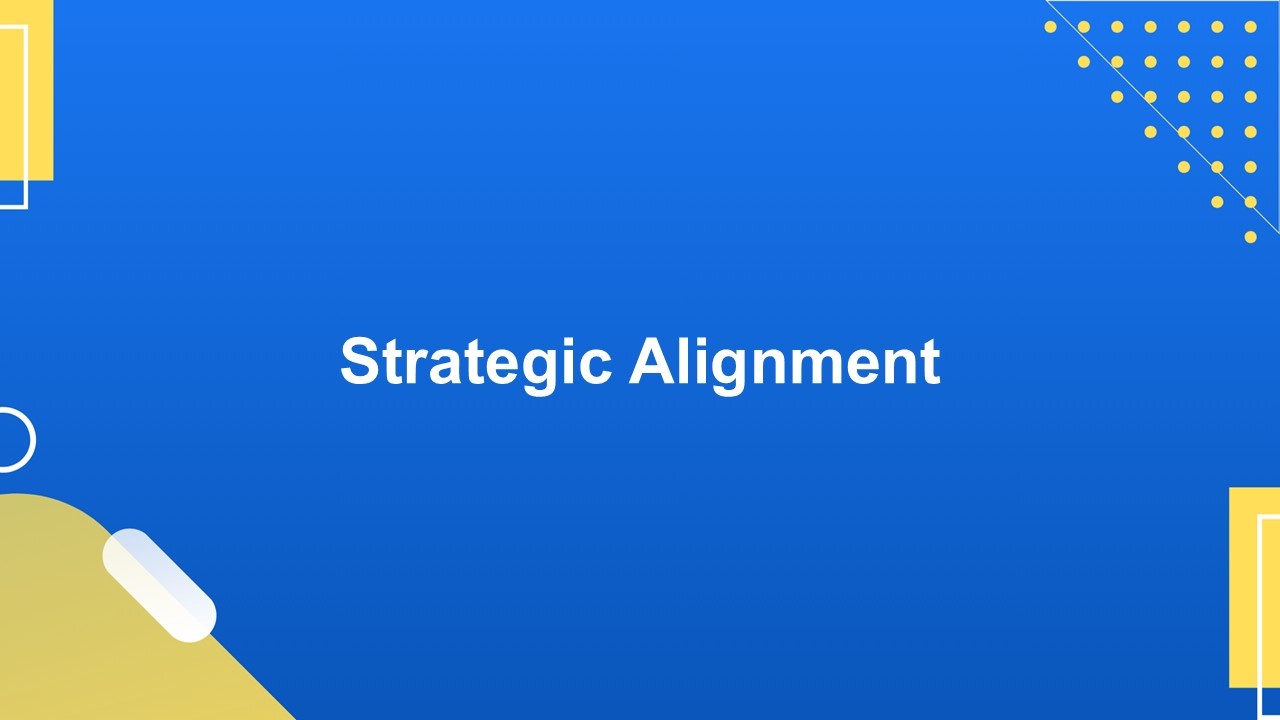 Strategic Alignment Presentation Template