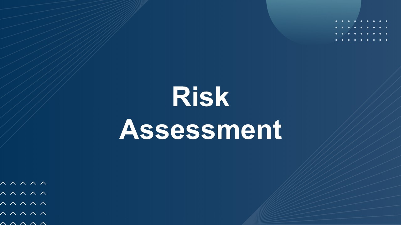 Risk Assessment Presentation Template