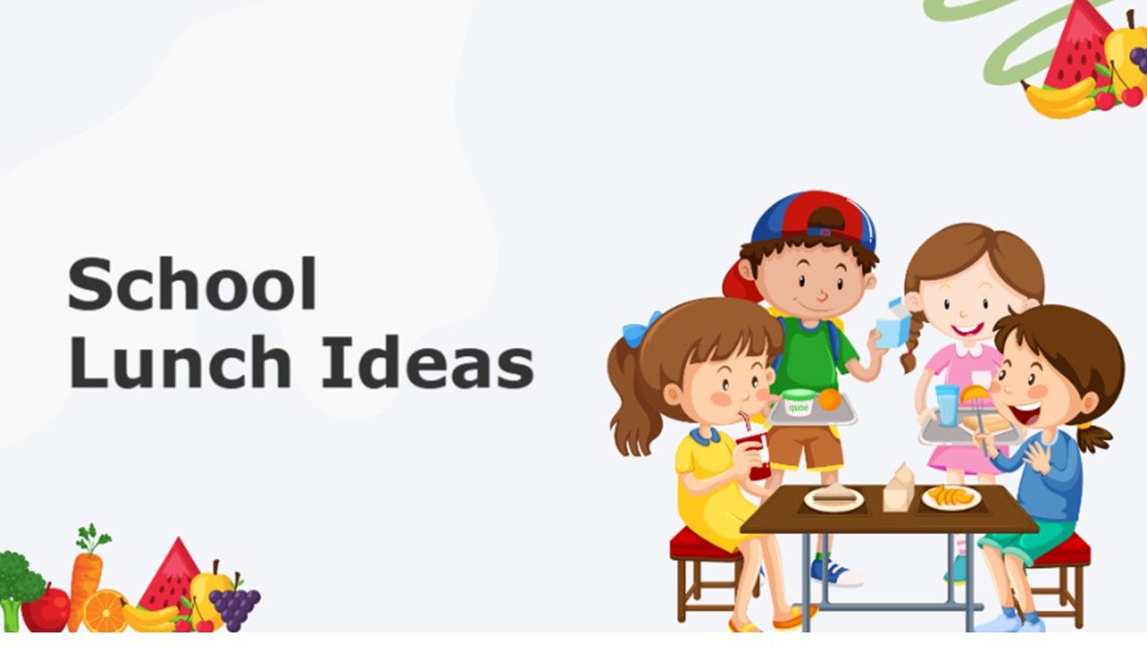 School Lunch Ideas Presentation Template