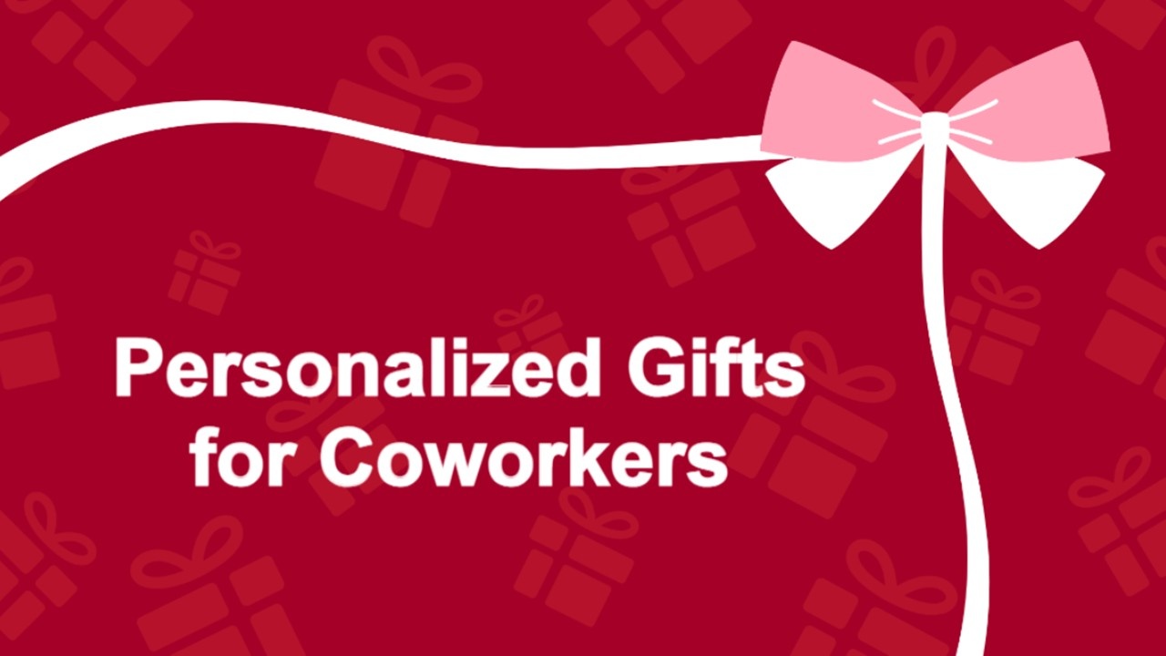 Personalized Gifts for Coworkers Presentation Templates