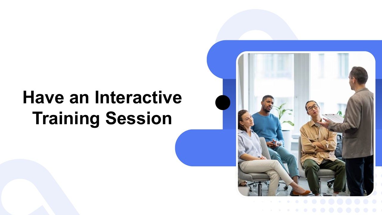 Have an Interactive Training Session Activity Template