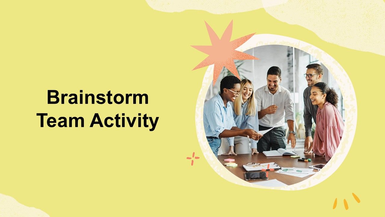 Brainstorm Team Activity Presentation Template