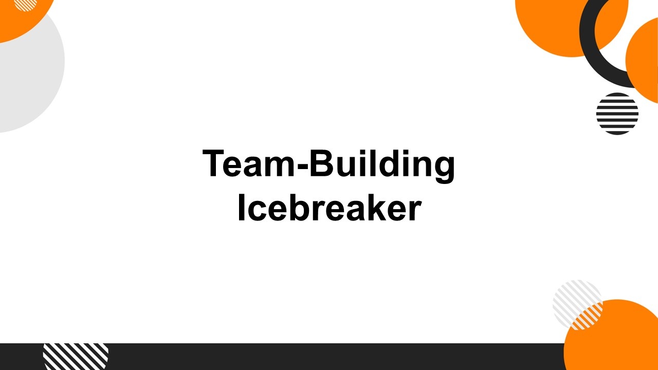 Team-Building Icebreaker Template