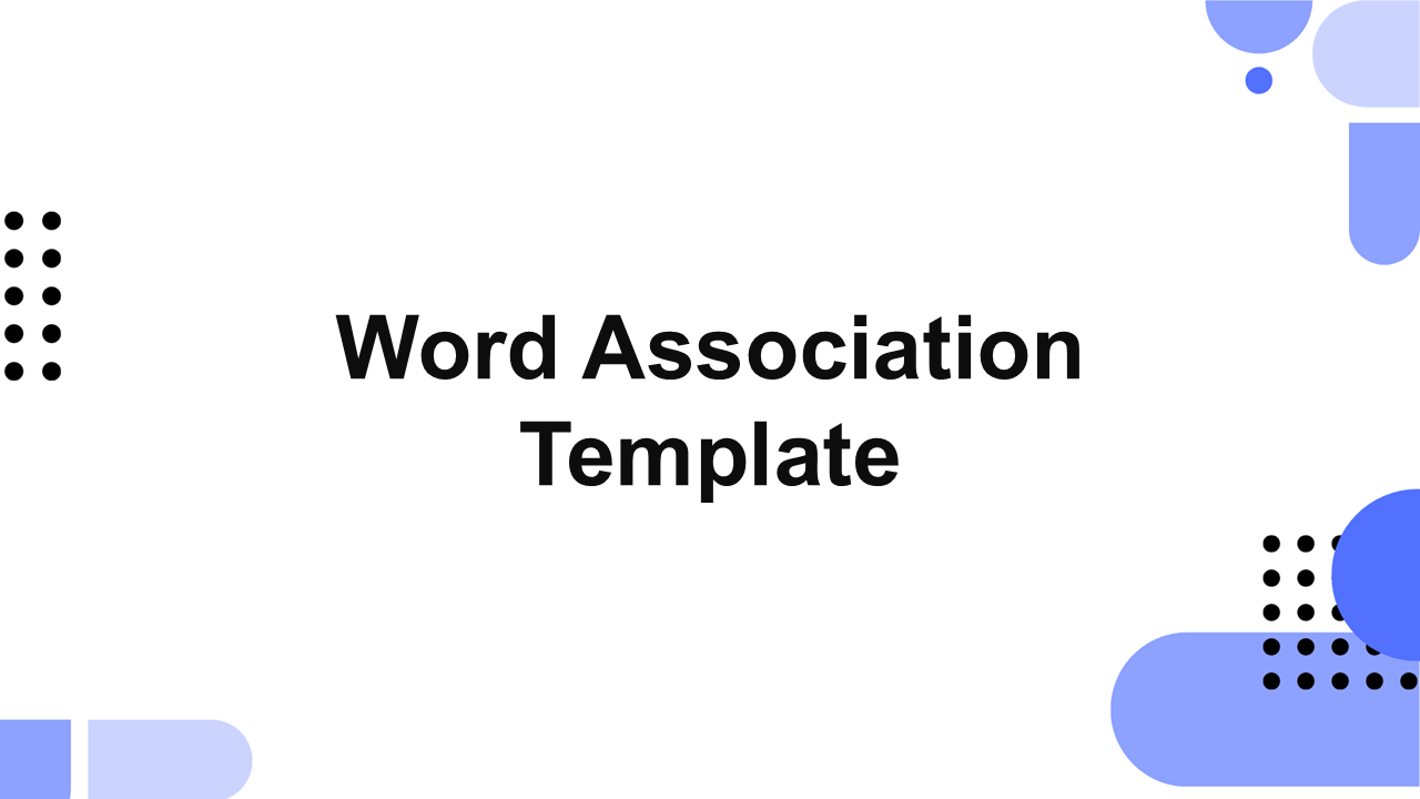 Word Association Presentation Template