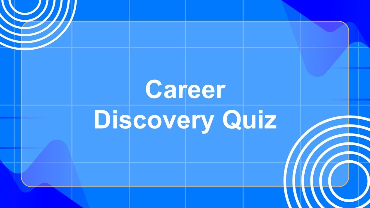 Career Discovery Quiz Template