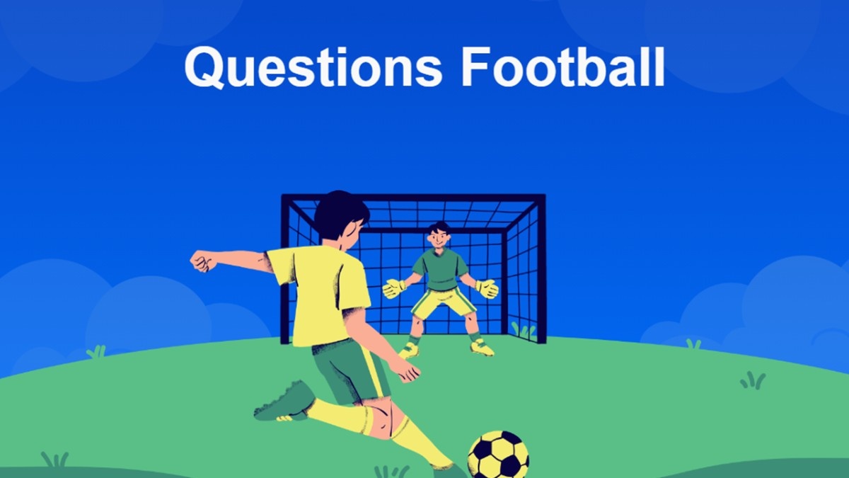 Questions Football Presentation Template