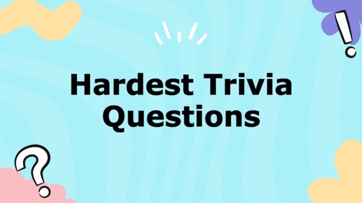 Hardest Trivia Questions Quiz Template