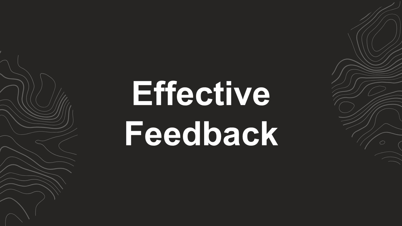 Effective Feedback Poll Template
