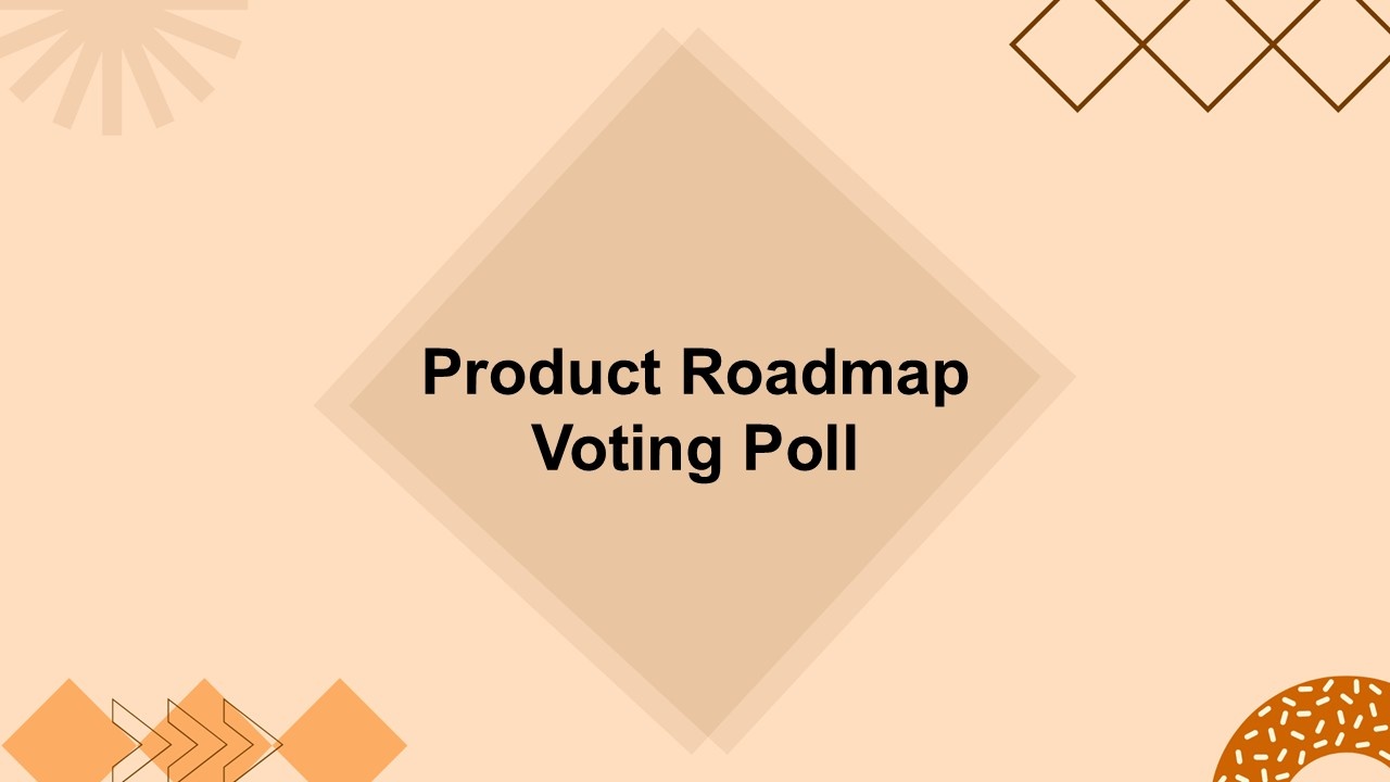 Product Roadmap Voting Poll Template