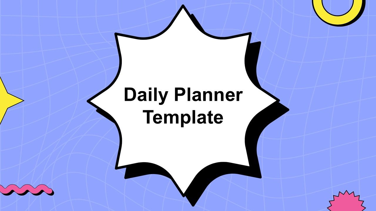 Daily Planner Presentation Template