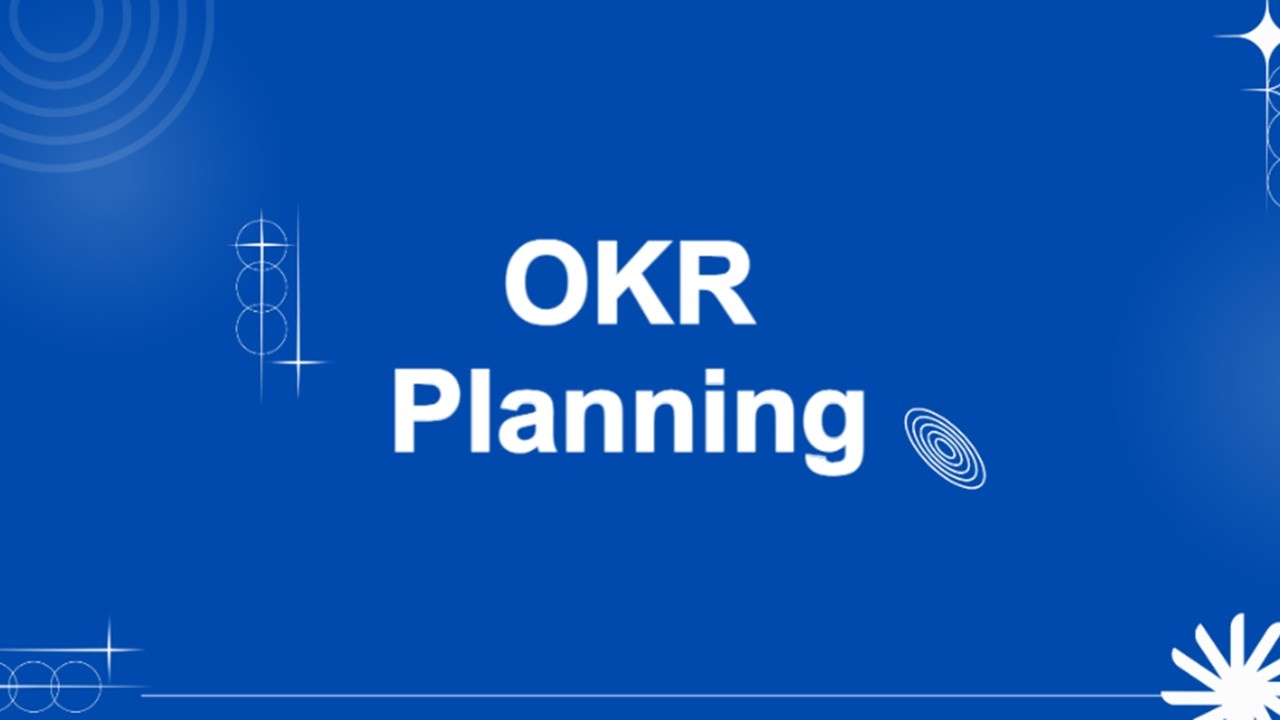 OKR Planning Presentation Template