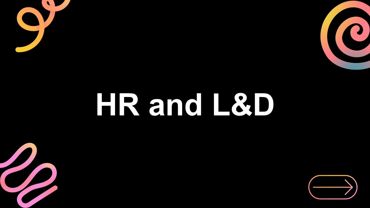 HR and L&D Presentation Template