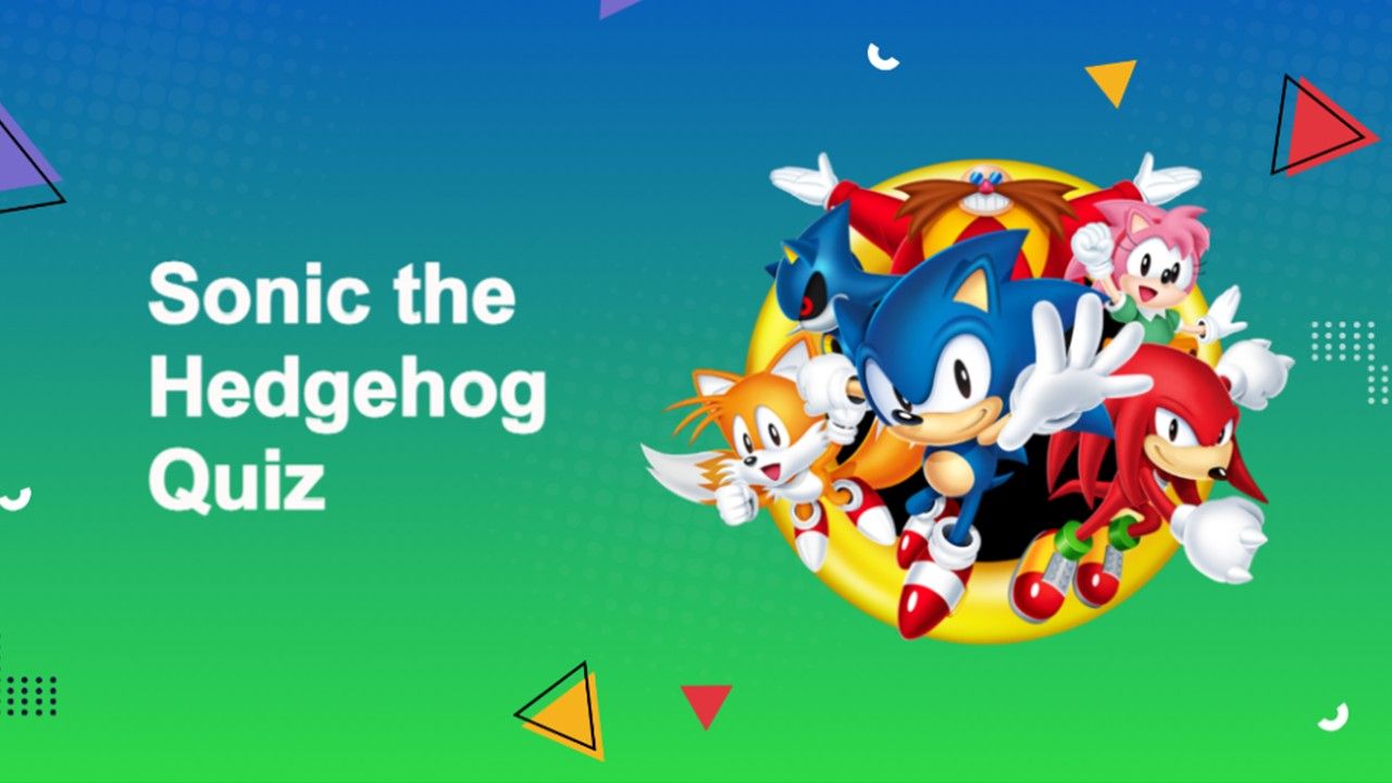 Sonic the Hedgehog Quiz Template