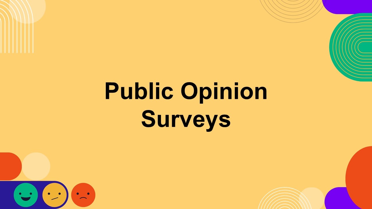 Public Opinion Surveys Poll Template