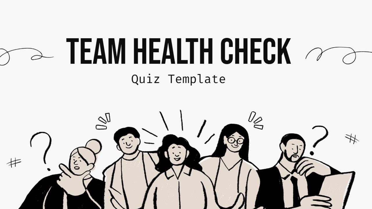 Team Health Check - Quiz Template
