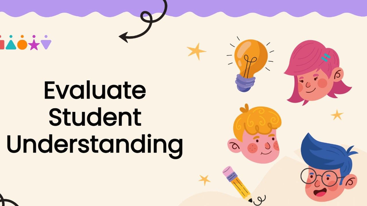 Evaluate Student Understanding Presentation Templates
