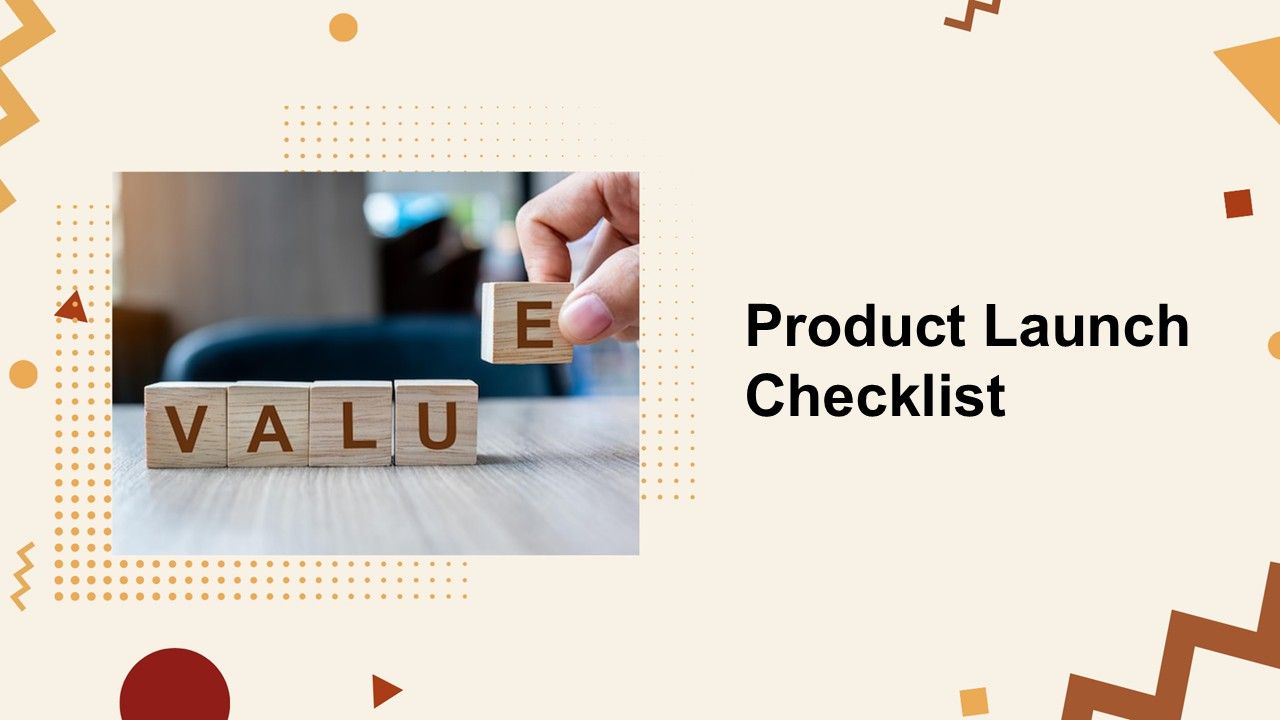 Product Launch Checklist Presentation Template