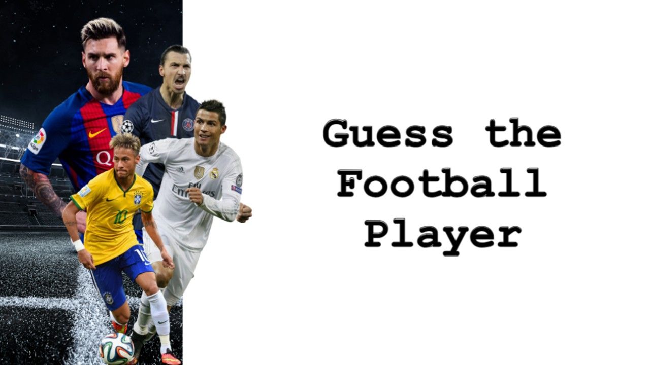 Guess the Football Player Presentation Template