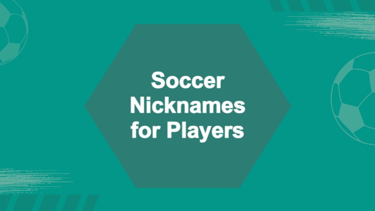 Soccer Nicknames for Players Presentation Template