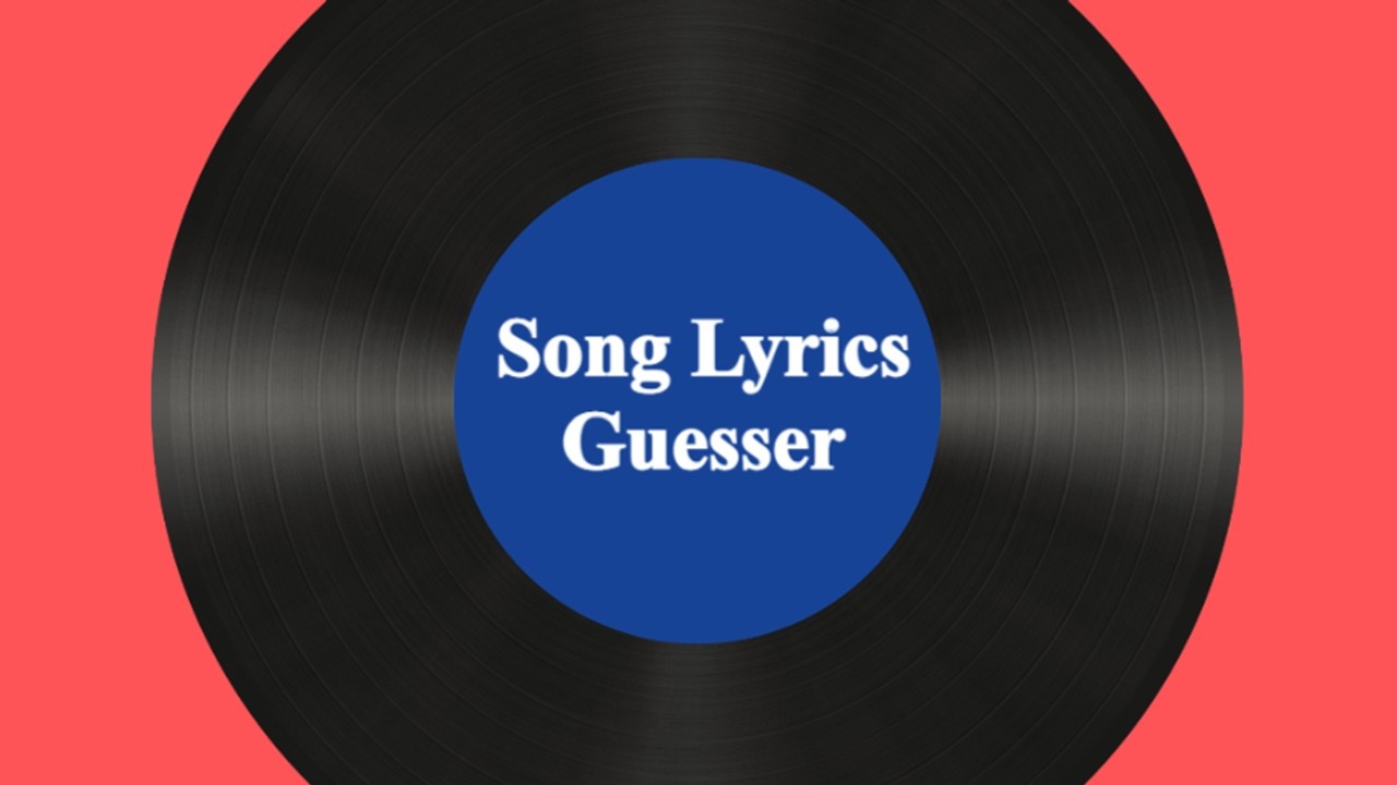 Song Lyrics Guesser Presentation Template