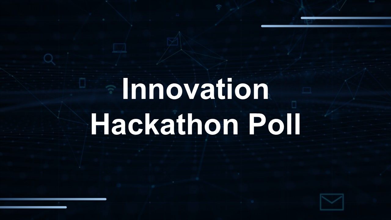 Innovation Hackathon Poll Template