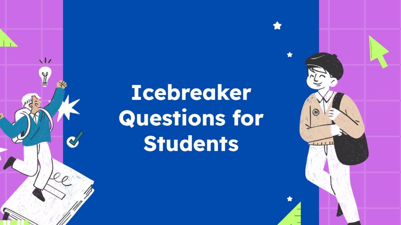 Icebreaker Questions for Students Icebreaker Template