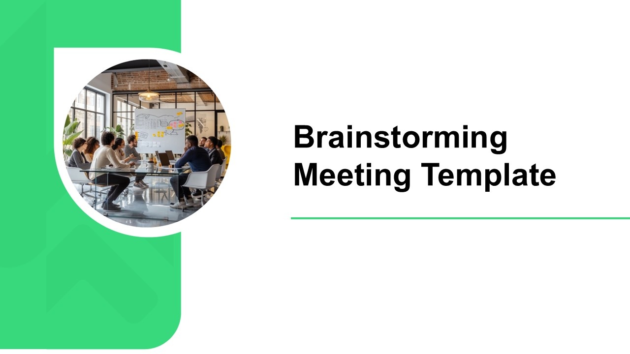 Brainstorming Meeting Template
