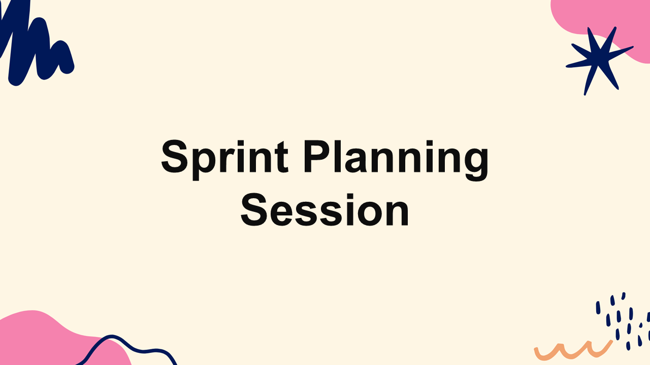 Sprint Planning Session Presentation Template