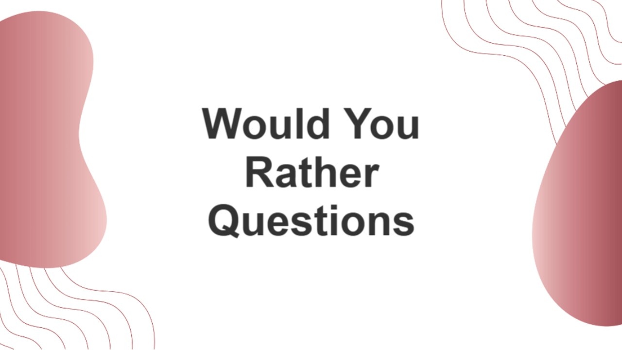 Would You Rather Questions Presentation Template
